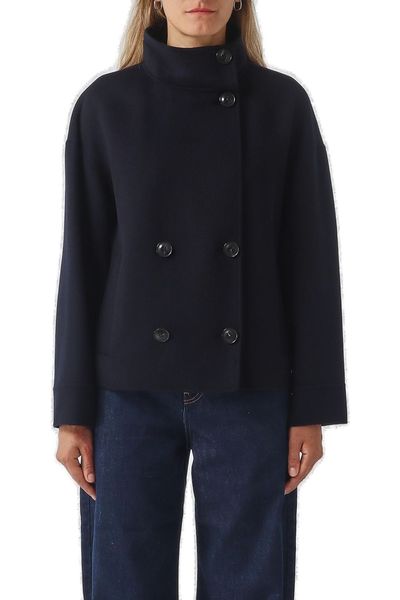 Max Mara Studio Mstaceri Double-Breasted Coat