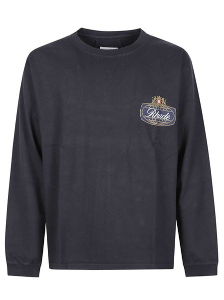 Rhude Safari Crest Long Sleeve T-Shirt