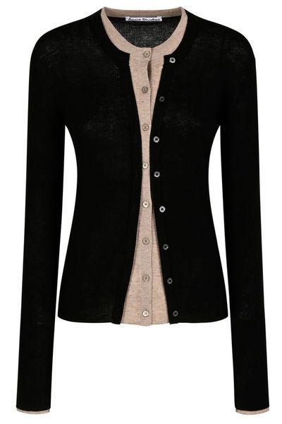Acne Studios Sheer Buttoned Cardigan