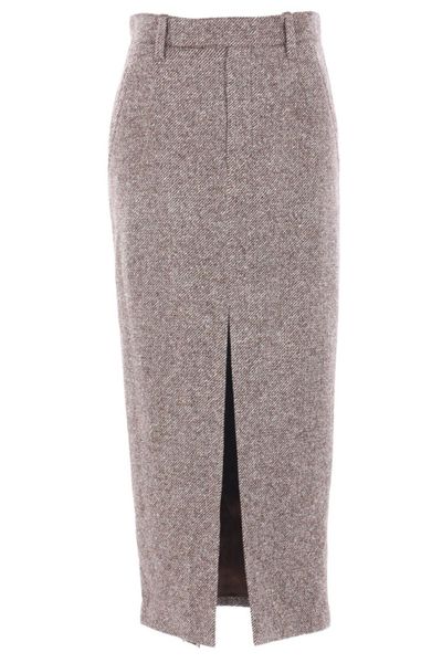 Brunello Cucinelli High Waisted Maxi Skirt