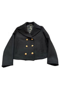 Sealup Cropped Double-Breasted Coat