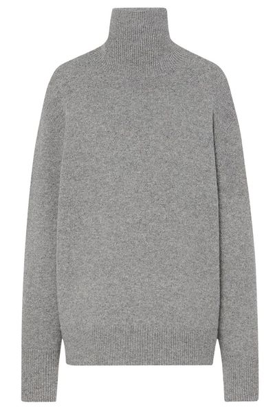 The Row Ribbed Turtleneck Knitted Sweater
