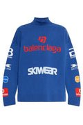 Balenciaga Turtleneck Long-Sleeved Ski Sweater