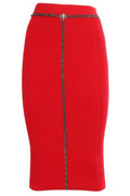 Elisabetta Franchi Chained Midi Skirt