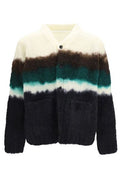 Sacai Chusen-Dyed Knit Cardigan