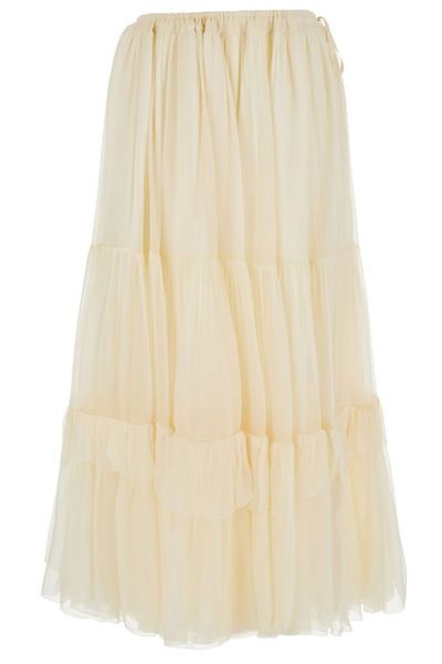 Chloé Tiered Maxi Skirt