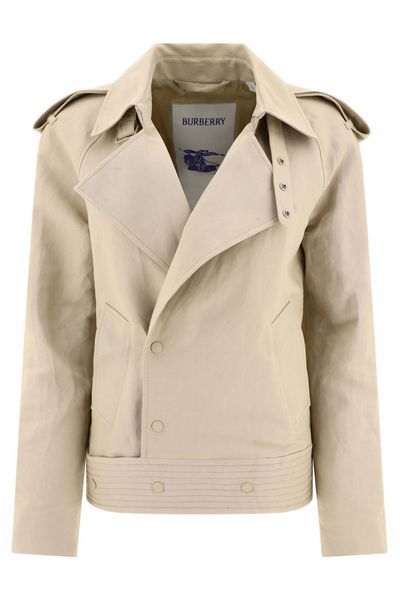 Burberry Double-Breasted Trench Jacket