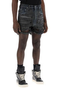 Rick Owens DRKSHDW Geth Cut-Off Distressed Shorts