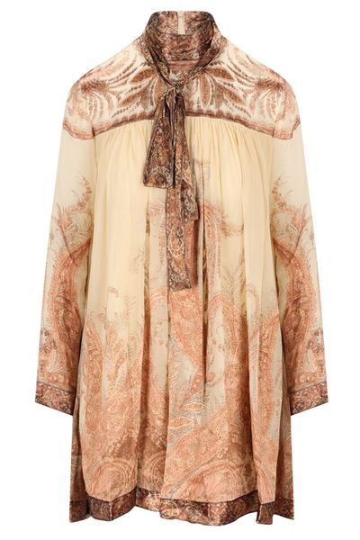 Zimmermann Hypnotic Batwing Mini Dress
