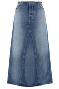Diesel De-Pago-S Panelled Maxi Denim Skirt