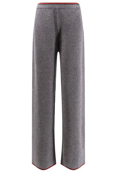 Gucci Ribbed Knit Stretch Trousers