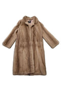 Frame Long Shearling Coat