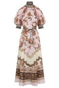 Zimmermann Aster Billow Printed Maxi Dress