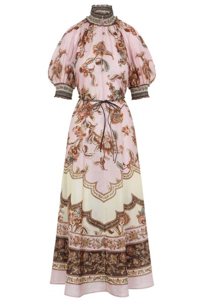 Zimmermann Aster Billow Printed Maxi Dress