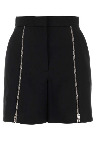 Alexander McQueen Zip-Detailed Shorts
