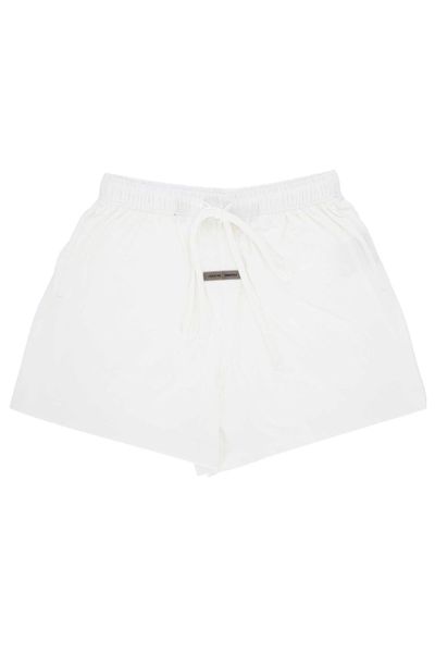 Fear Of God Essentials Logo-Patch Drawstring Shorts