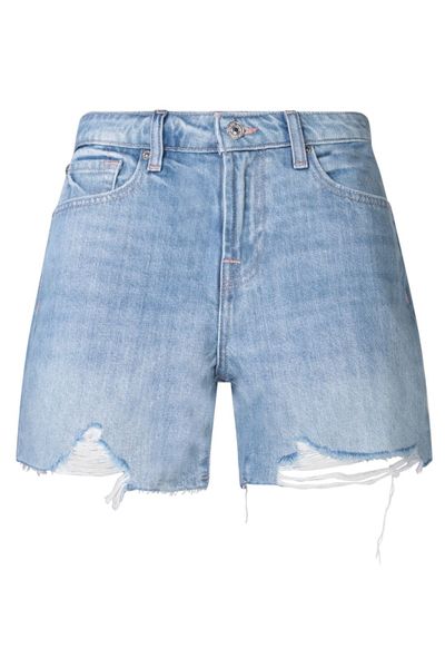 7 For All Mankind Raw-Cut Distressed Shorts