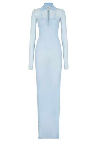 Fendi Knit Long Dress