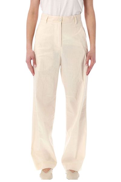 Dries Van Noten Pincks High-Waist Pants