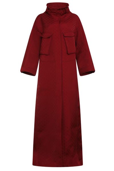 Gucci GG Jacquard Long Coat