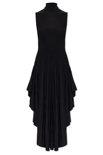 Alaïa Shaping Pointed Knitted Midi Dress