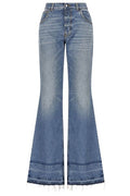 Chloé Frayed Edge Flared Jeans