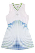 Casablanca Gradient Printed Sleeveless Dress