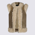 Etro Embroidered Shearling Trim Jacket