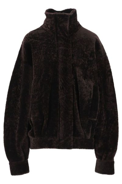Arma Paula Velvet Zip-Up Jacket