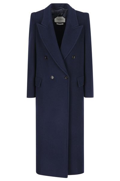 Max Mara Albania1234 Double-Breasted Long-Sleeved Coat