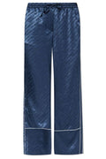 Off-White All-Over Logo Patterned Straight Leg Trousers