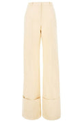 Del Core Wide-Leg Cuffed Pants