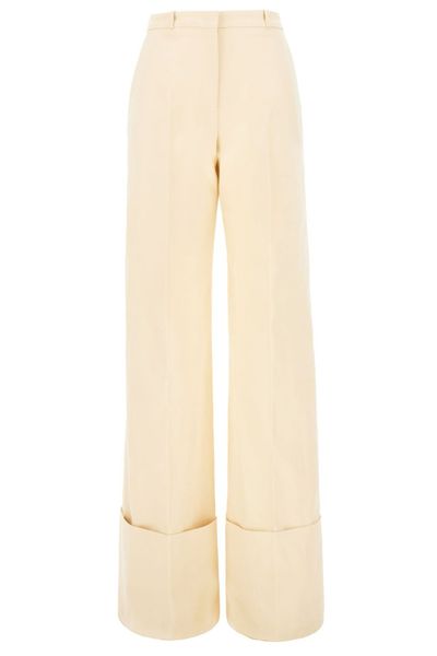 Del Core Wide-Leg Cuffed Pants