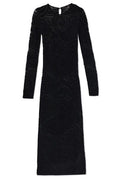 Etro Sheer Paisley Maxi Dress