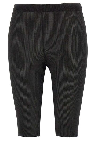 A. ROEGE HOVE Ena Ribbed Knee-Length Shorts