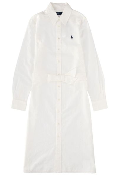 Polo Ralph Lauren Long-Sleeved Shirt Dress