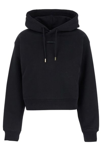 Jacquemus Logo Patch Drawstring Hoodie