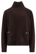 Gucci High Neck Knitted Jumper