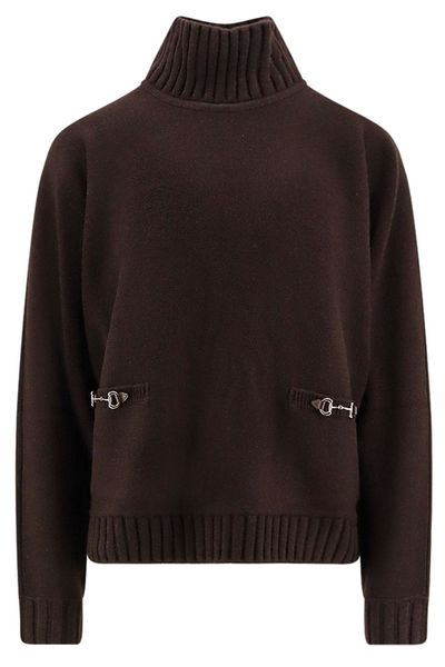 Gucci High Neck Knitted Jumper
