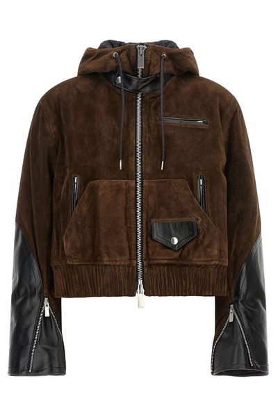 Sacai Zip-Up Hooded Jacket