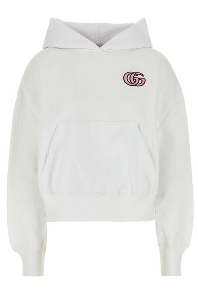 Gucci Logo Embroidered Hoodie