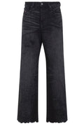 Diesel Straight-Leg Frayed-Hem Jeans