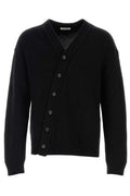 Jil Sander V-Neck Diagonal-Button Cardigan
