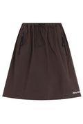 Miu Miu Logo-Embroidered Skirt
