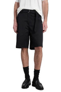 Low Brand High-Waist Belted Shorts