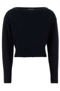 Prada Boat-Neck Ribbed Jumper