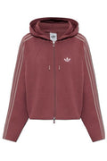 Adidas Originals Cropped Zip-Up Hoodie