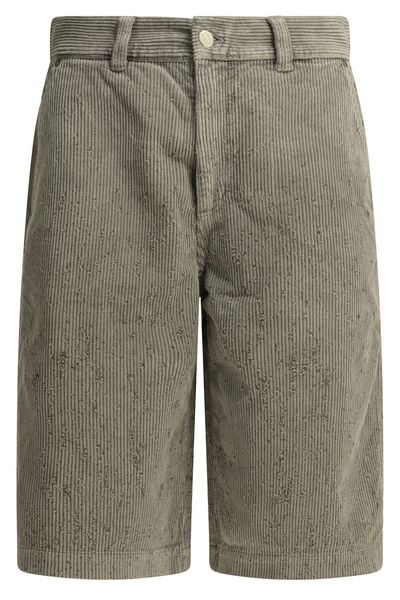 Mfpen Edition Cord Laser-Textured Shorts