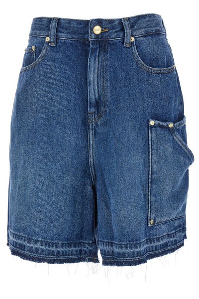 Ganni Light Denim Shorts