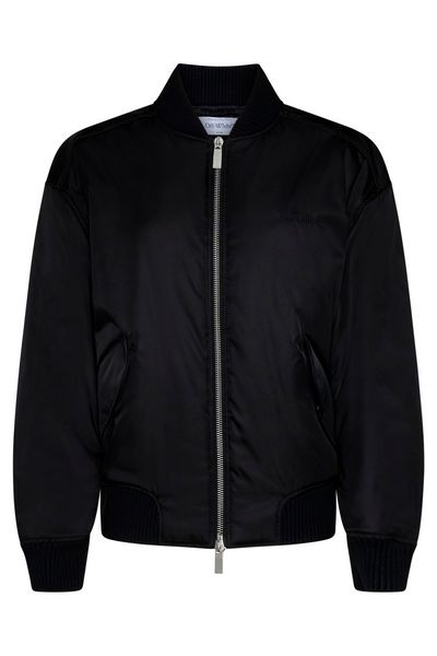 Off-White Ny Gab Zip-Up Bomber Jacket